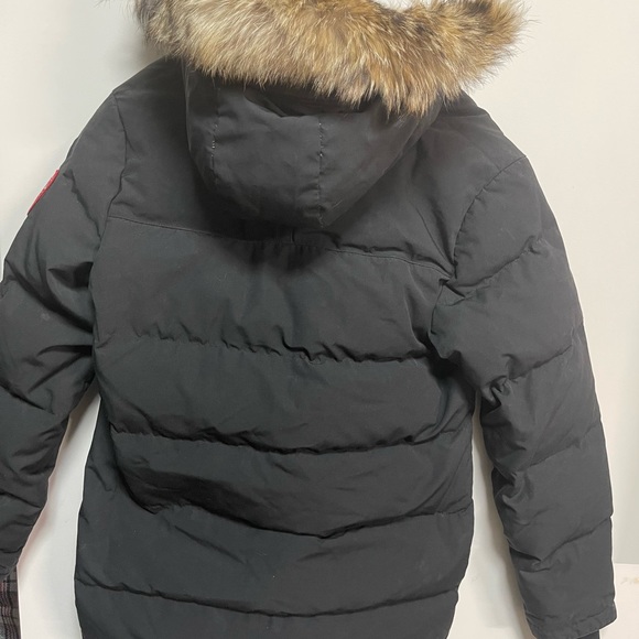 Prw Loved Authentic CANADA GOOSE parka Black Large - Picture 9 of 11